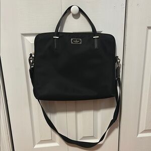 Black Nylon Kate Spade Laptop Bag